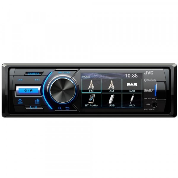 Mechless DAB - Bluetooth Media Player - Single Din - 3 inch Screen