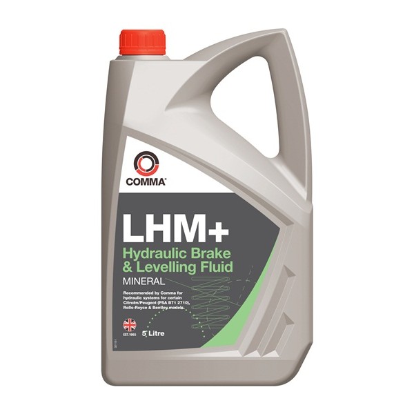 LHM Plus Hydraulic Brake & Levelling Fluid - 5 Litre