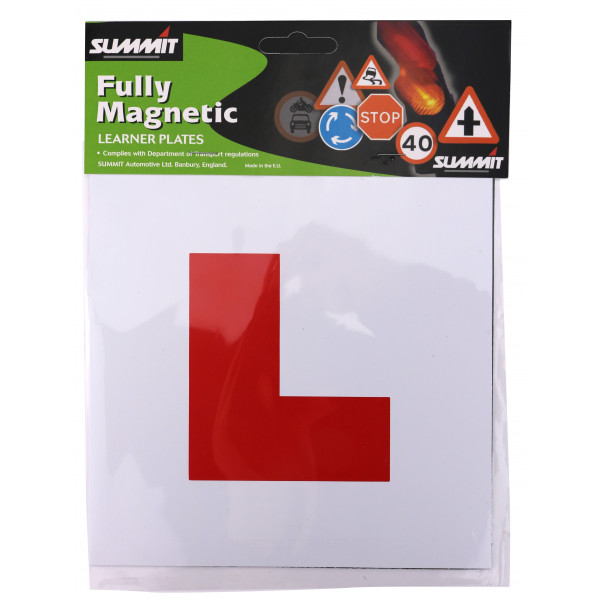 L Plates - Fully Magnetic - Pair