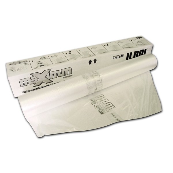 Overspray Masking Film - 4m Roll