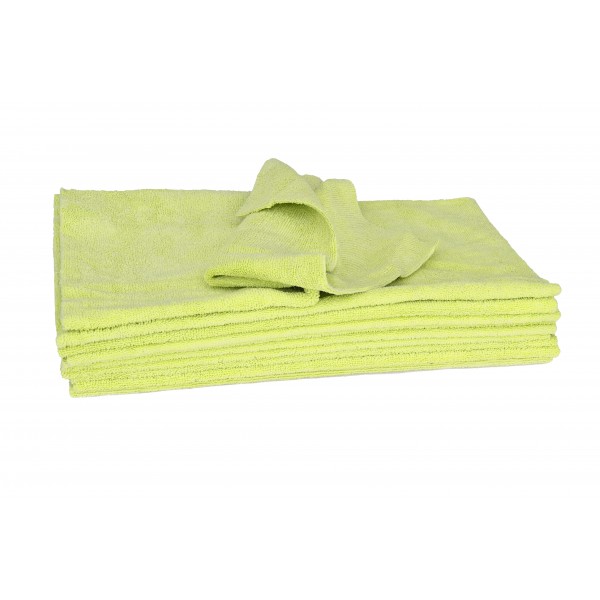 Edgeless Microfibre Cloth - Yellow - Pack of 10