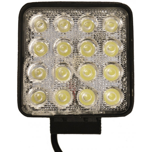 12/24V Flood LED Work Lamp - 16 x 3W