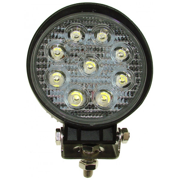 12/24V Spot LED Work Lamp - 9 x 3W