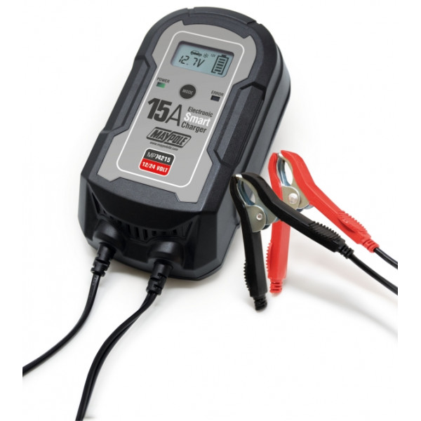 Electronic Smart Charger - 12/24V - 15A