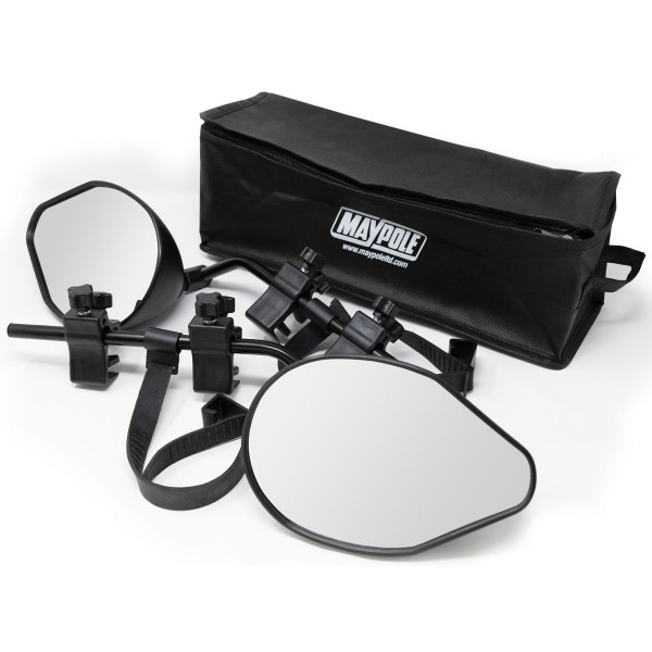 Twin Pro View Convexed Towing Mirrors