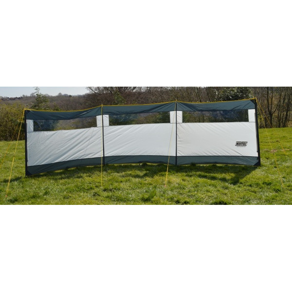 3 Panel Steel Poled Windbreak