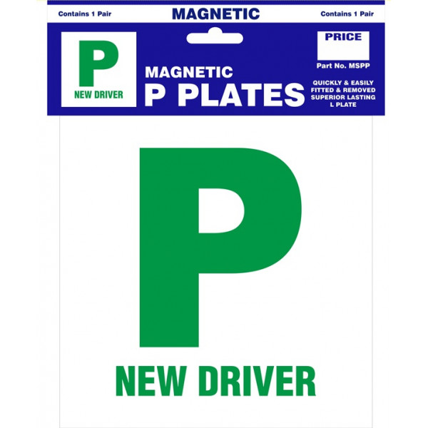 P Plates - Magnetic - Pair