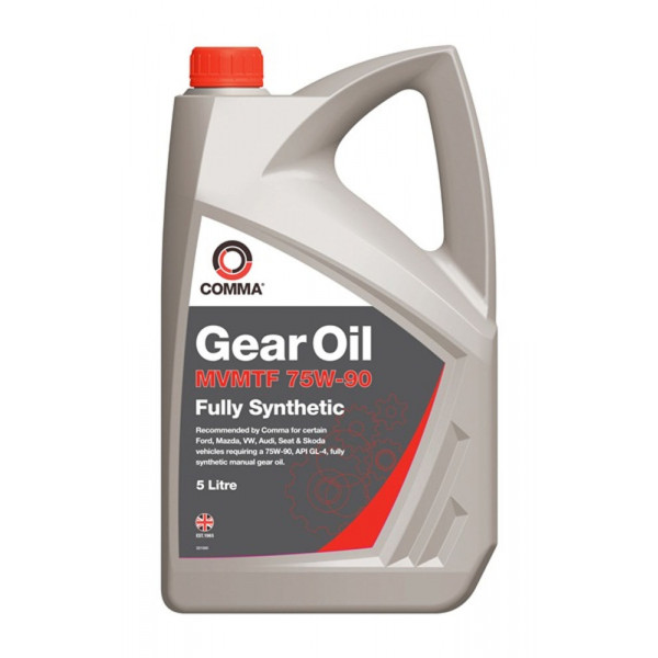 MVMTF 75W-90 Multi Vehicle Gear Oil - 5 Litre