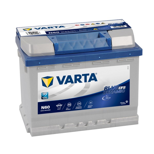 VARTA AFB/EFB Start Stop Plus Battery 12V - 60Ah - 640CCA