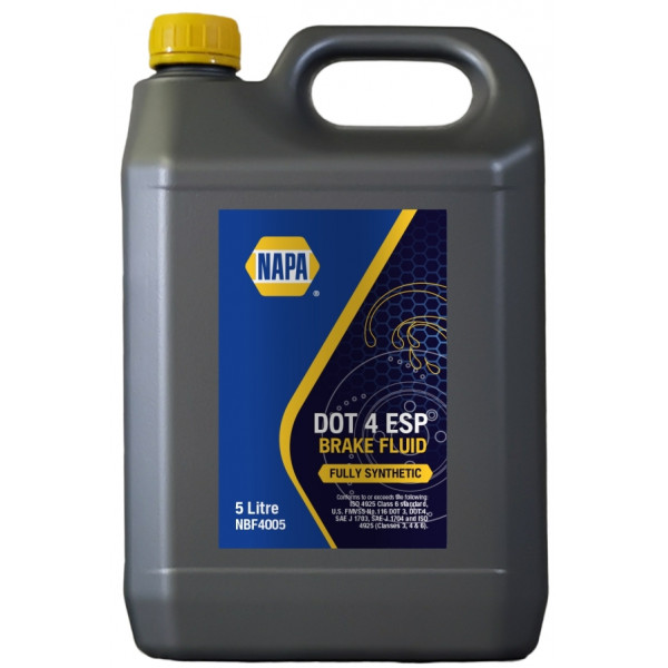 DOT 4 Brake Fluid ESP - 5 Litre