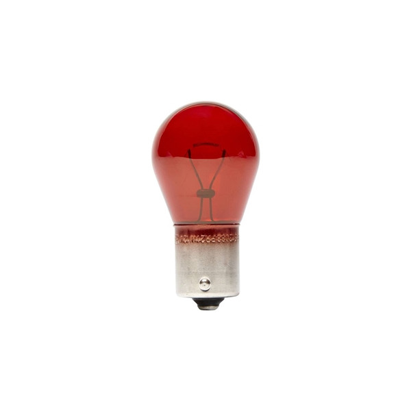 12V 21W BAW15s Red Halogen Bulb - Box of 10