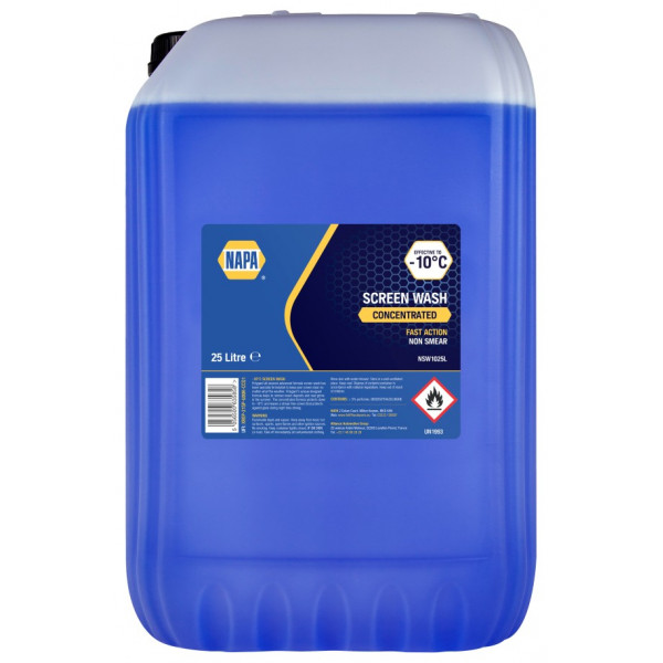Screenwash -10C retail compliant 25ltr