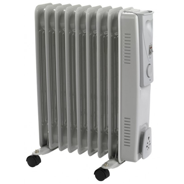 9 Fin Oil Filled Radiator - 2000W