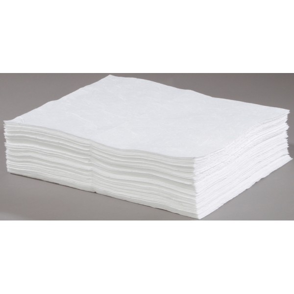 Oil Only Absorbent Pads - 50cm x 40cm - Pack of 200