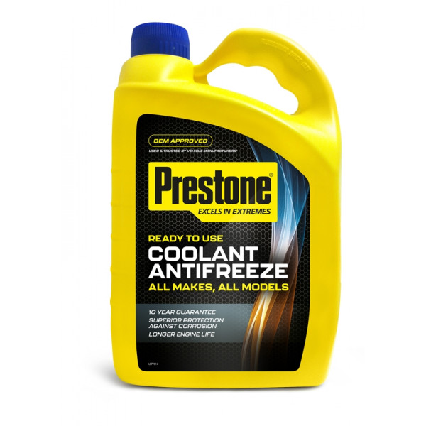 Prestone Corguard Antifreeze - Ready To Use - 4 Litre