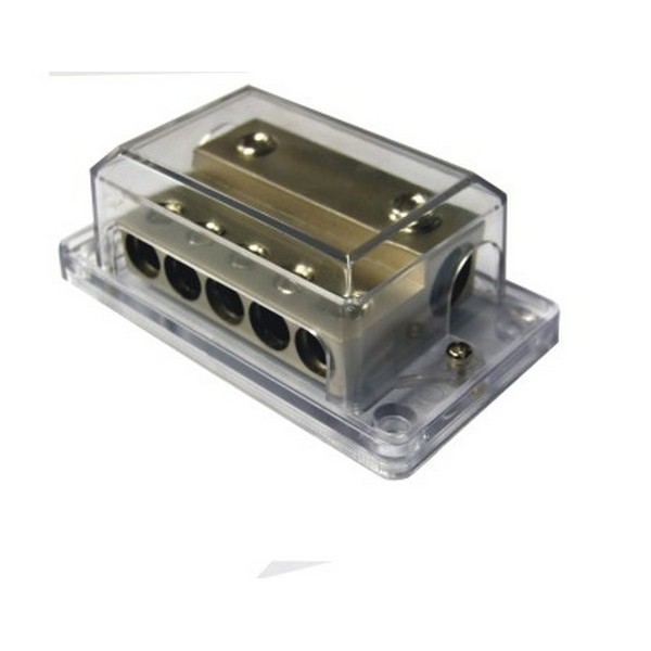 Distribution Block - Ground - 0 AWG & 4 x 4 AWG