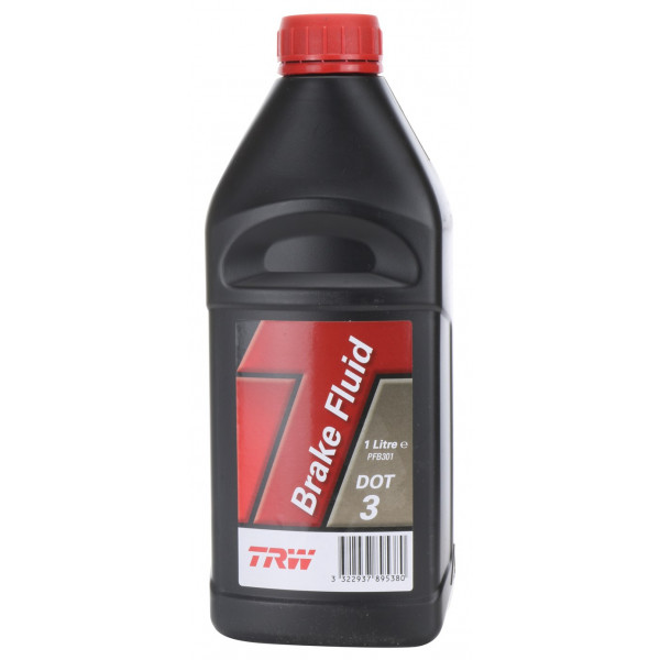 DOT 3 Synthetic Brake Fluid - 1 Litre