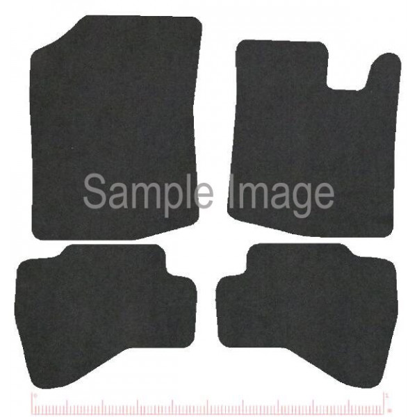 Standard Tailored Car Mat - Peugeot 107  - Pattern 3436