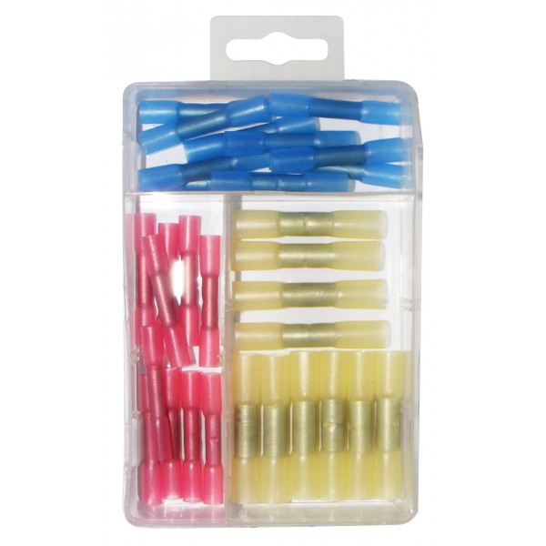 Wiring Connectors - Assorted - Heat Shrink Slide-on - Pack Of 30