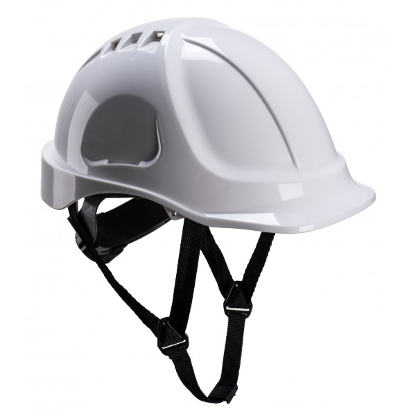 Endurance Vented Safety Helmet - White