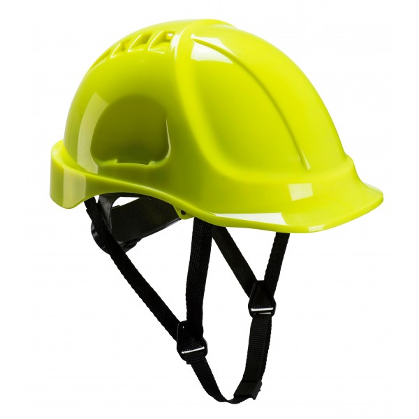 Endurance Vented Safety Helmet - Yellow