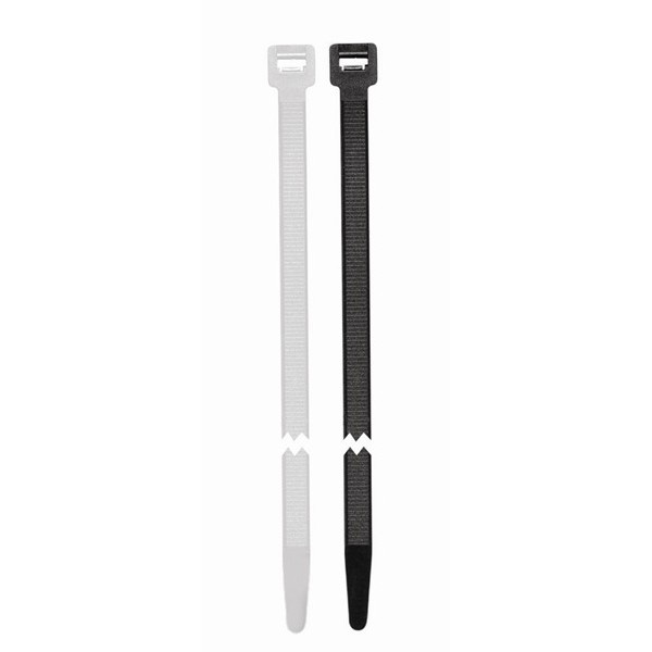 Cable Ties - Standard - Black - 200mm x 4.6mm - Pack Of 100