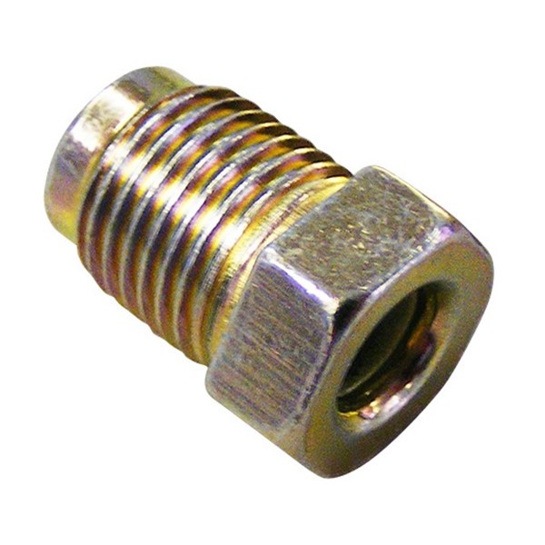 Brake Pipe Unions - Male M10 x 1 Pitch - Pack of 10