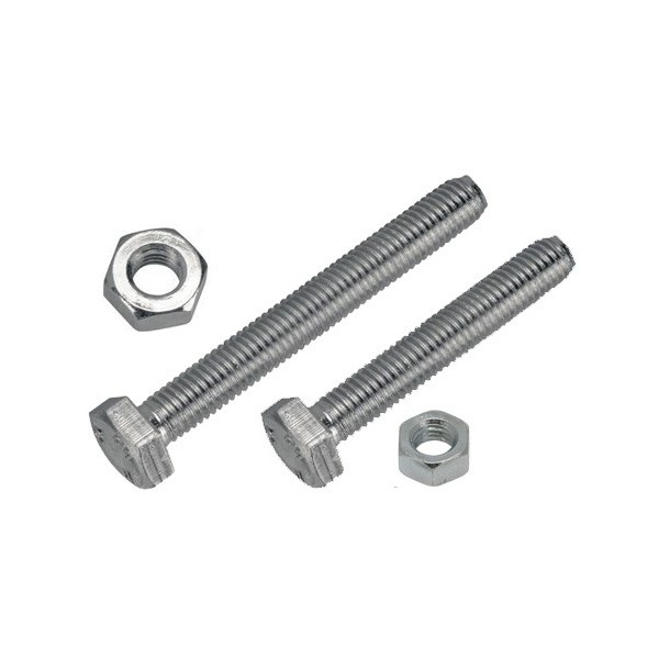 Set Screw & Nut - M8 x 25mm - Pack of 2