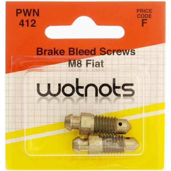 Bleed Screws - M8 x 1.25 Pitch - Fiat - Pack Of 2