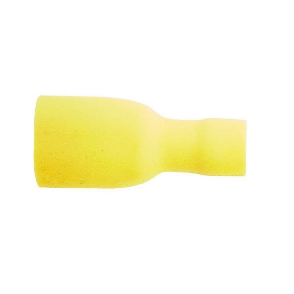 Wiring Connectors - Yellow - Female Slide-On 375 - Pack of 2