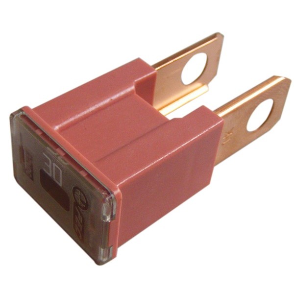 Fuse - Male Slow Blow - Pink - 30A