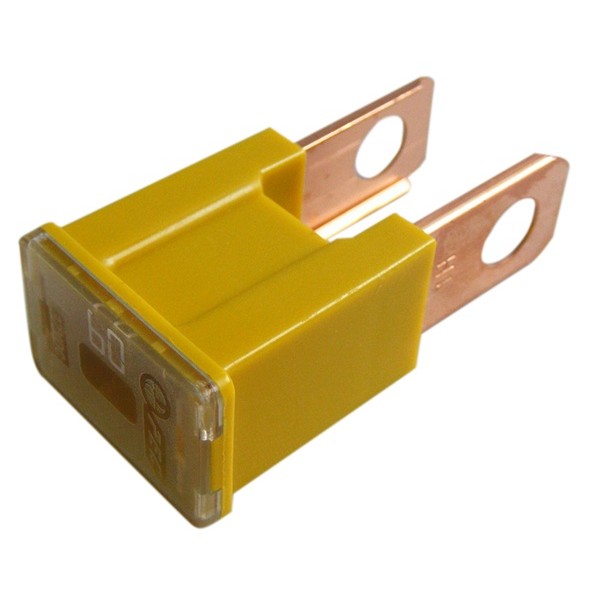 Fuse - Male Slow Blow - Yellow - 60A
