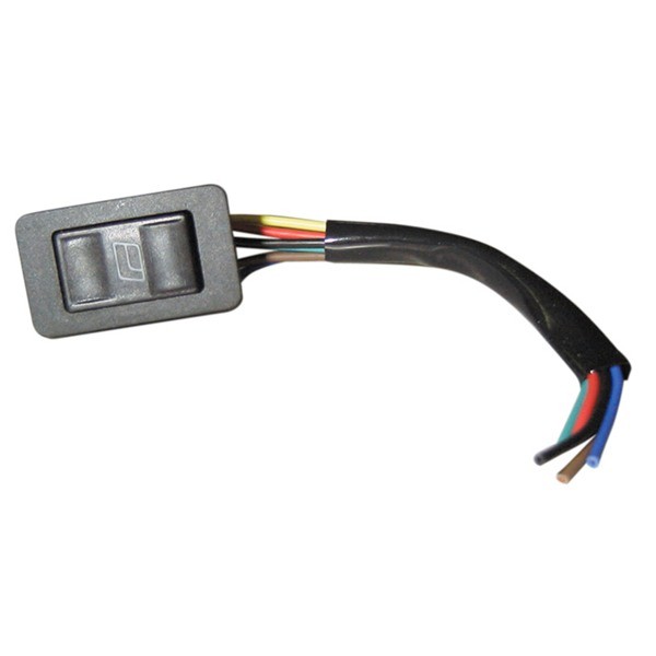 Electric Window/Aerial Rocker Switch - Amber Illuminated