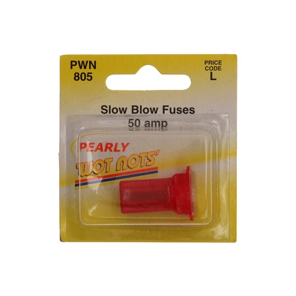 Fuse - J Type Slow Blow - Red - 50A