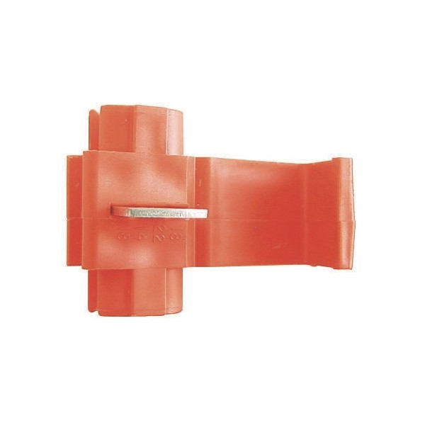Cable Connector - Red - Self-Stripping Tab - Pack of 10