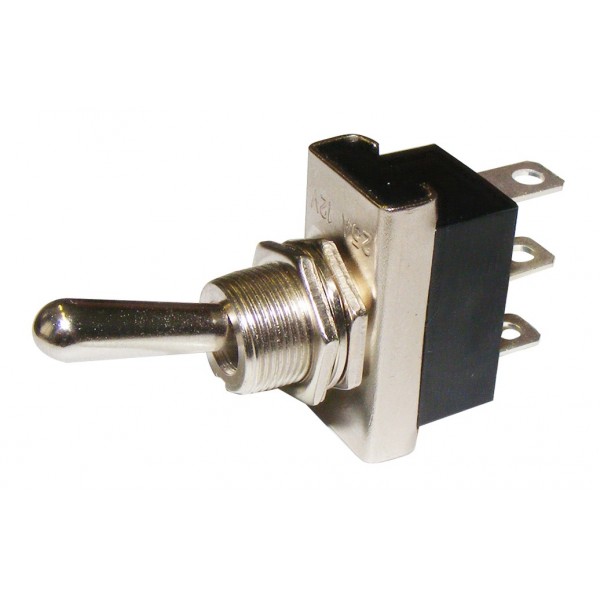 Switch - On/Off/On Flick Type - Chrome