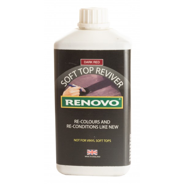 Soft Top Reviver - Dark Red - 1 Litre