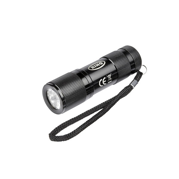 9 LED Aluminium Torch