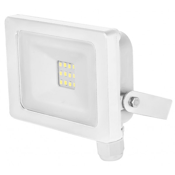 Slim Line LED Flood Light - White - 10W