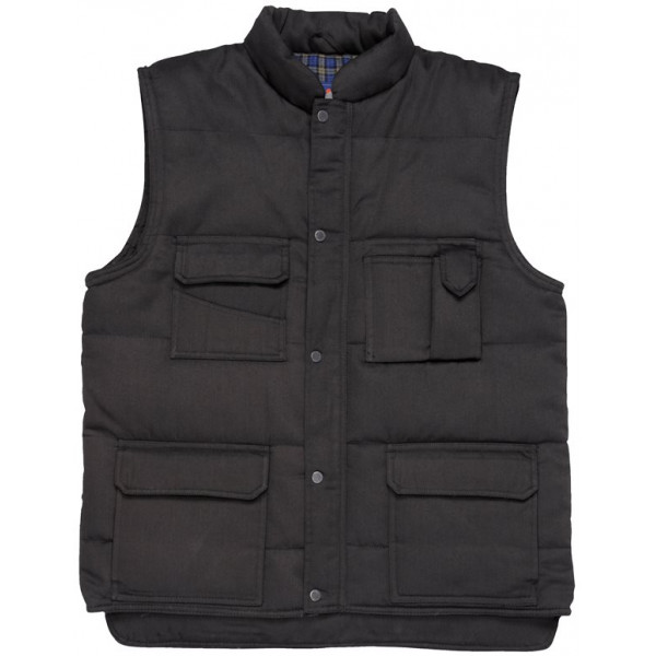 Shetland Bodywarmer - Black - XX Large