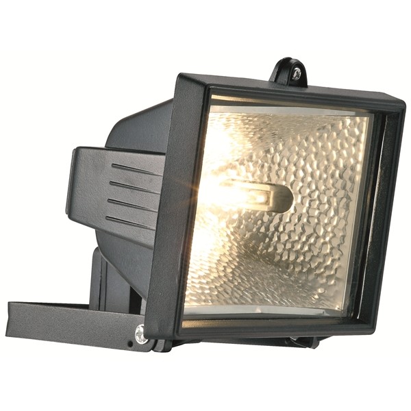 Eco Halogen Floodlight - Black - 400W