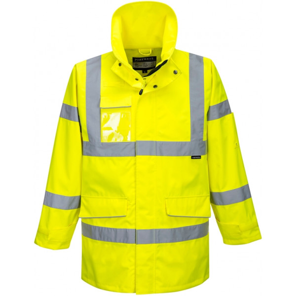 Hi-Vis Extreme Parka Jacket - Yellow - 3XL