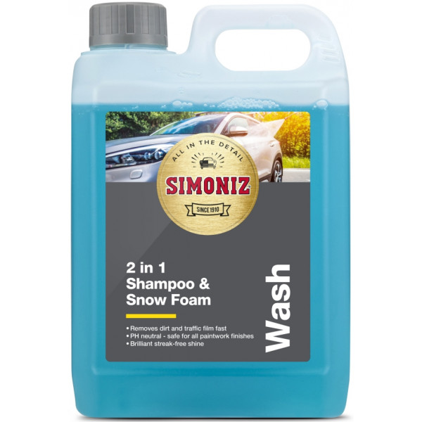 2 in 1 Shampoo & Snow Foam - 2 Litre