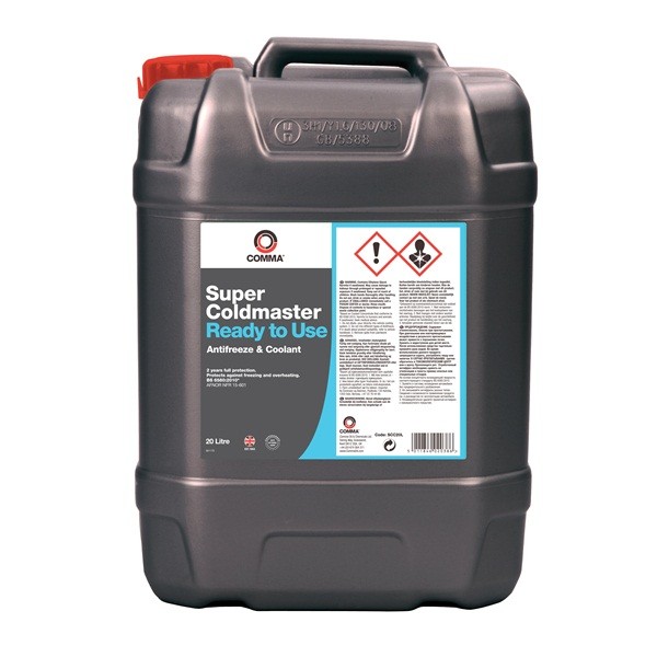 Super Coldmaster Antifreeze & Coolant - Ready To Use - 20 Litre