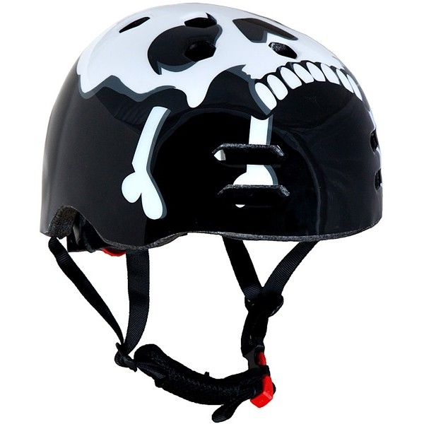 The Skull™ Black BMX Helmet 56-58cm