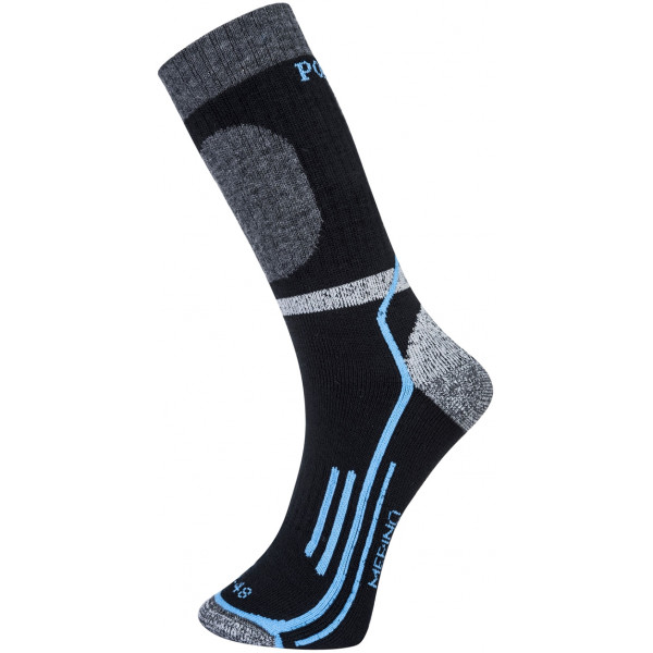 Winter Merino Socks - Black - UK 6 to 9