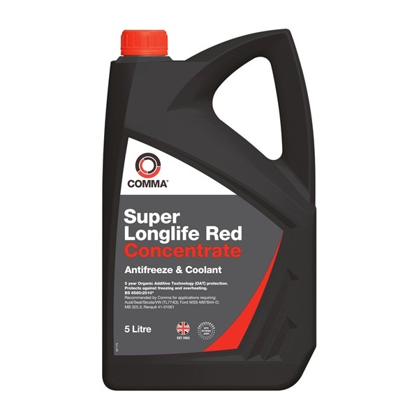 Super Longlife Antifreeze & Coolant - Concentrated - 5 Litre