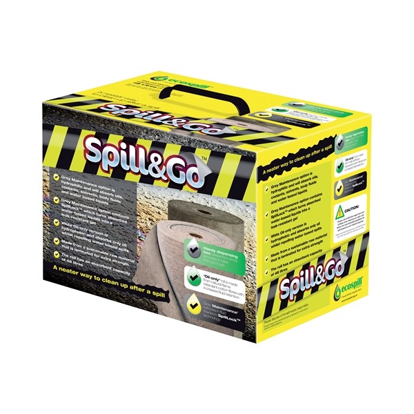 Spill & Go Oil Only Absorbent Roll In A Box