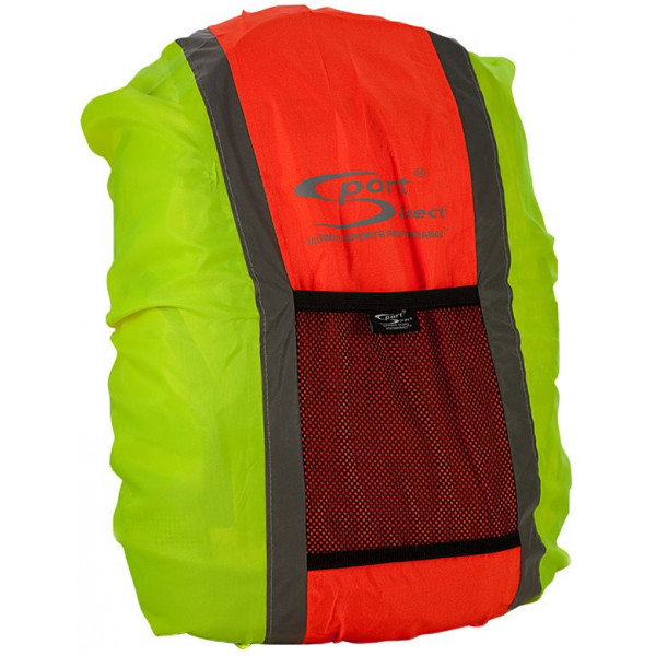 Hi-Vis Reflective Rucksack Cover - Yellow & Orange