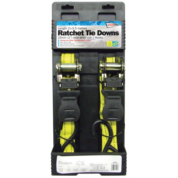 Heavy Duty Ratchet Tie Downs 